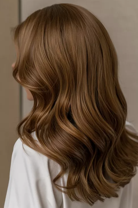 The Back View Of A Person With Long Wavy Brown Hai Uhguewcyrnizl Ggruvd0a S Hnsffdr9ctj2mzvv7klg