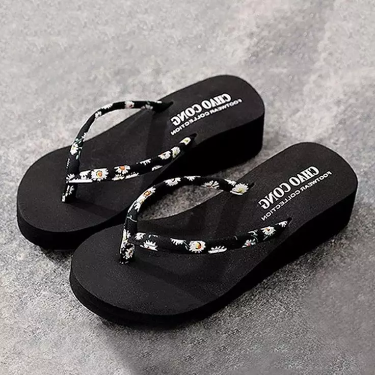 Summer Women Slippers Cute Clip Toe Flip Flops Shoes Female Platform Outdoor Fashion Beach Sandals Ladiew Casual Flat Slides Beige 36 37